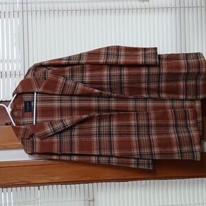 Timing plaid jacket